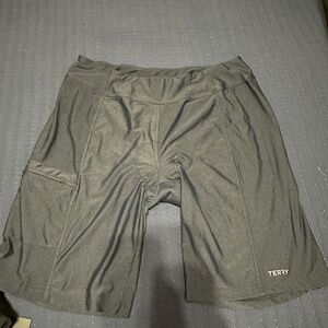 Terry Women's Athletic Shorts - Black